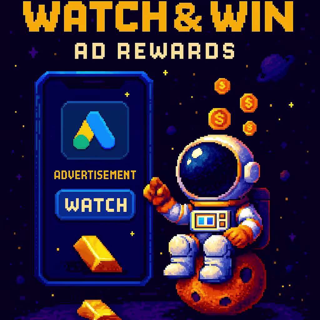 Ad Rewards Interface - Watch ads for bonus $RWM tokens